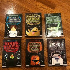 An Origami Yoda Leia Wookie R2D2 Jabba Paperback By Tom Angleberger Lot of 6